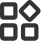 This is an icon used to go to the More initial navigation step on the Vagaro website and the Vagaro Pro app.